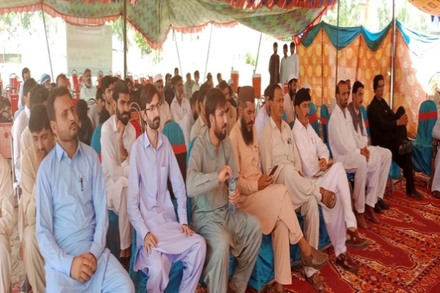 NEST team at the Bannu Economic Zone EIA public hearing